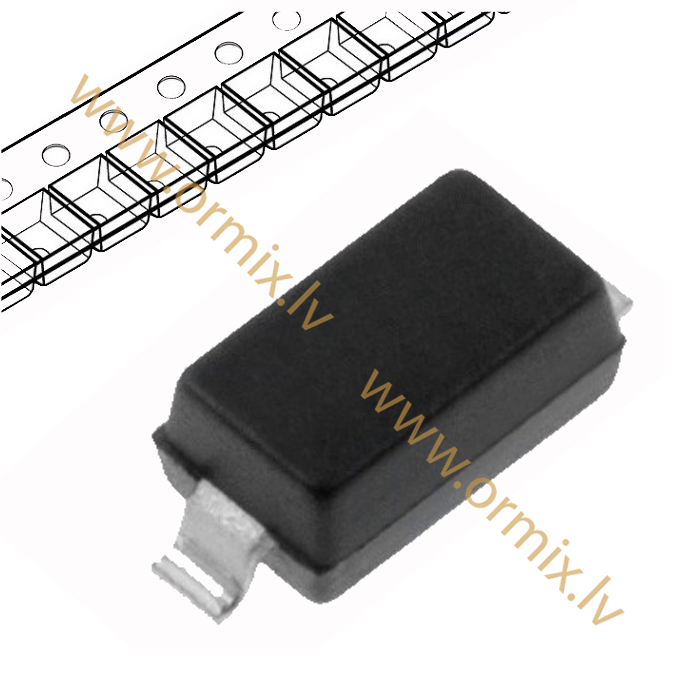Šotkija diodes SMD