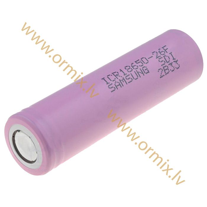 ICR 18650-26F