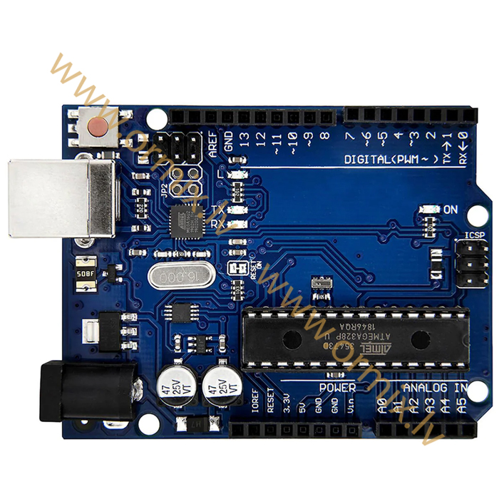 ATmega328 DIP-board