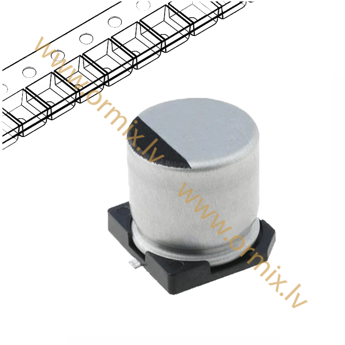 Elektrolītiskie kondensatori SMD