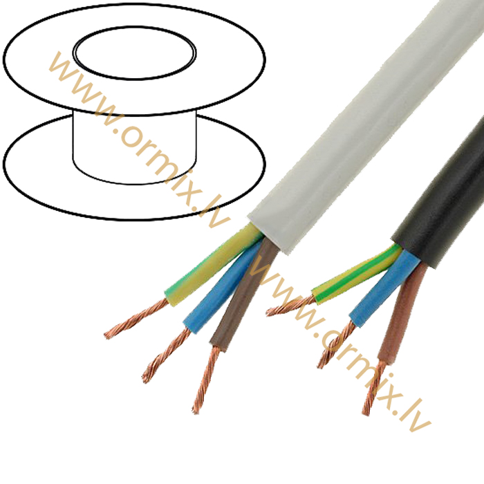 H03VV-F/2X0.75WH